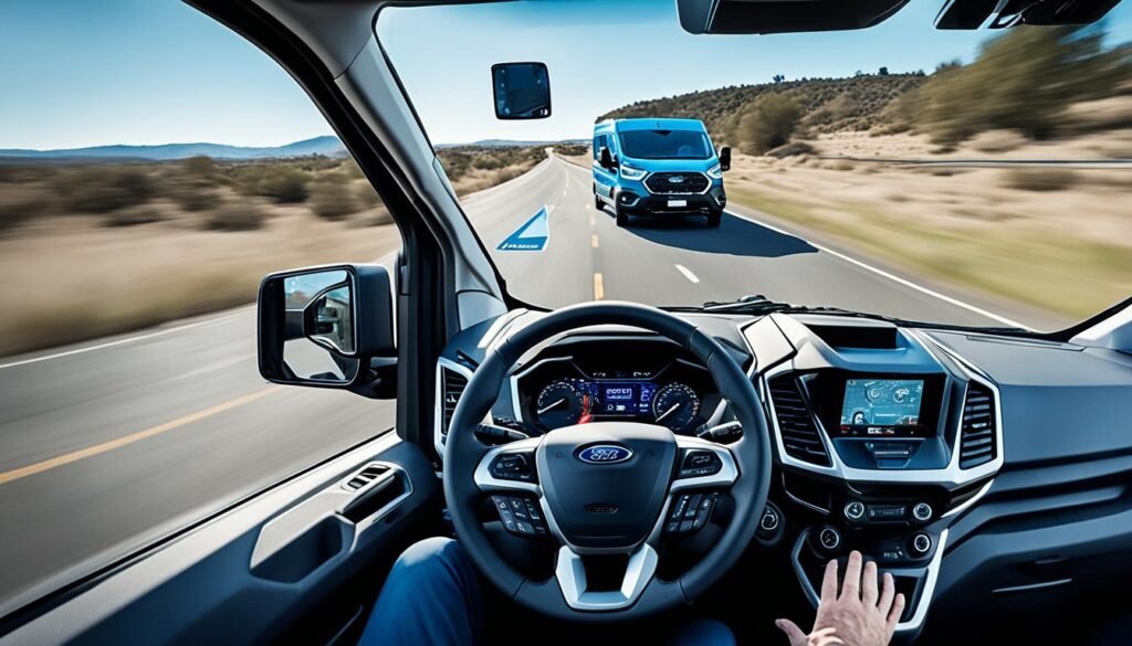 2021 Ford Transit collision warning used