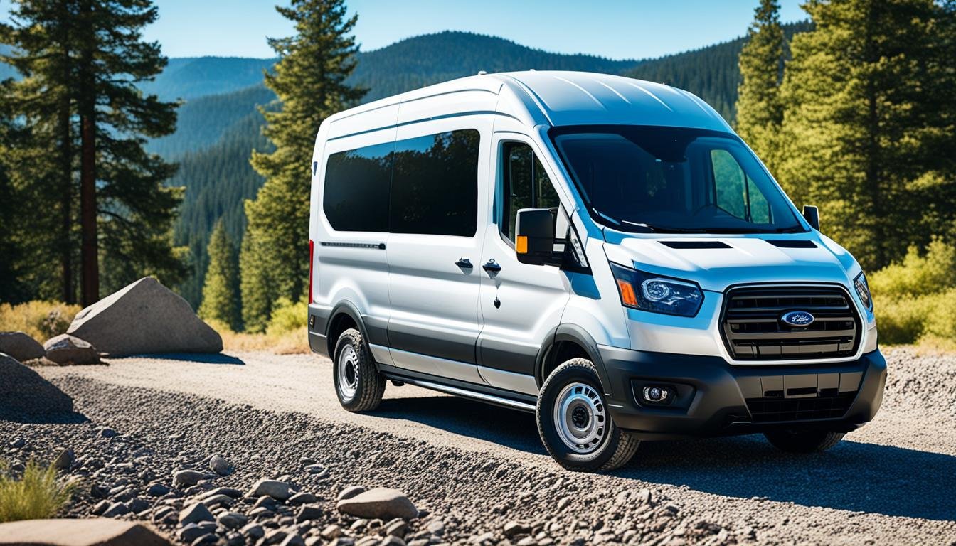 2021 Ford Transit crew van used