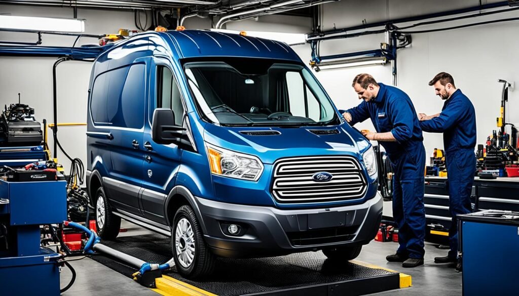 2021 Ford Transit maintenance schedule
