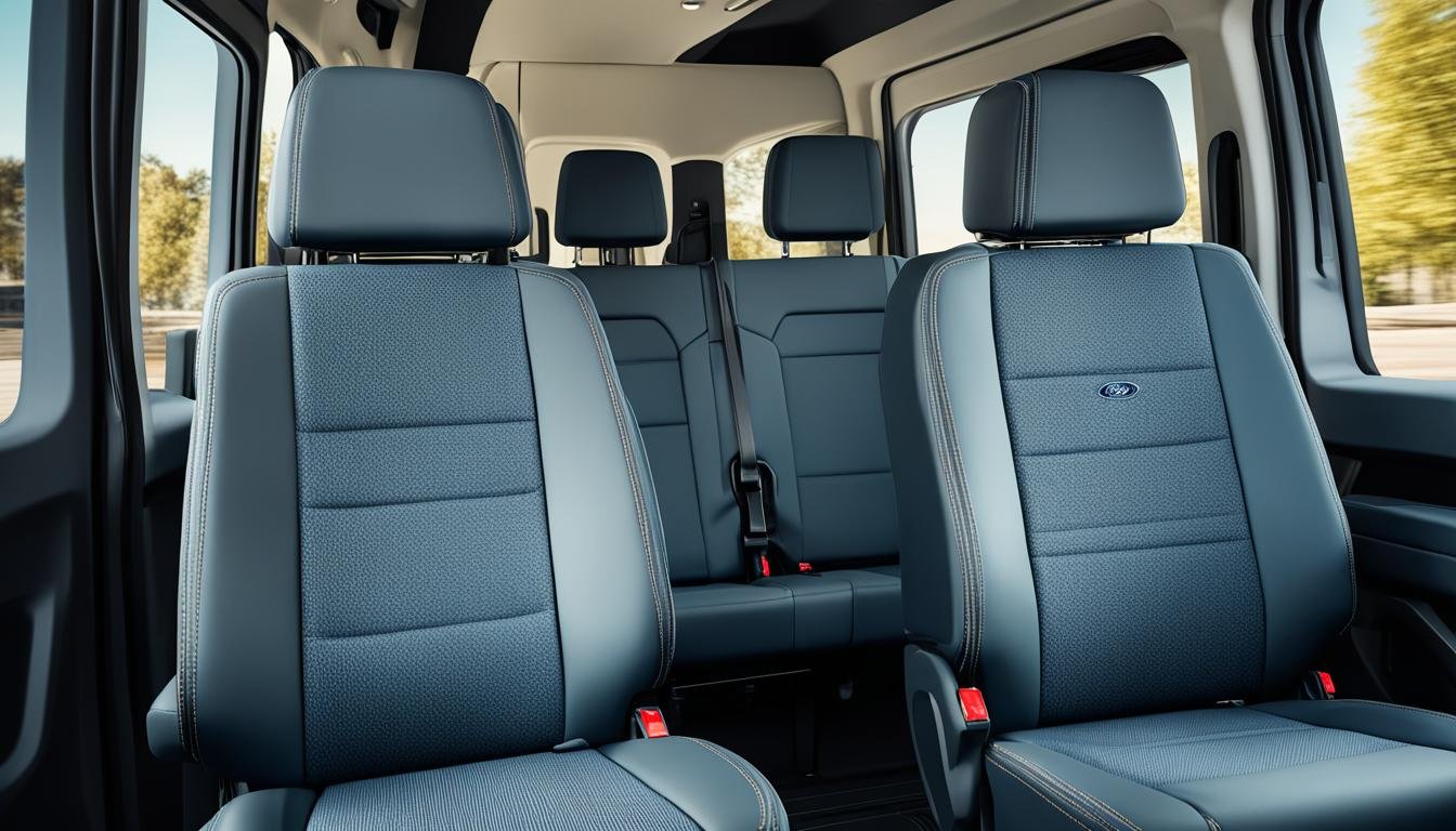 2021 Ford Transit passenger seating used