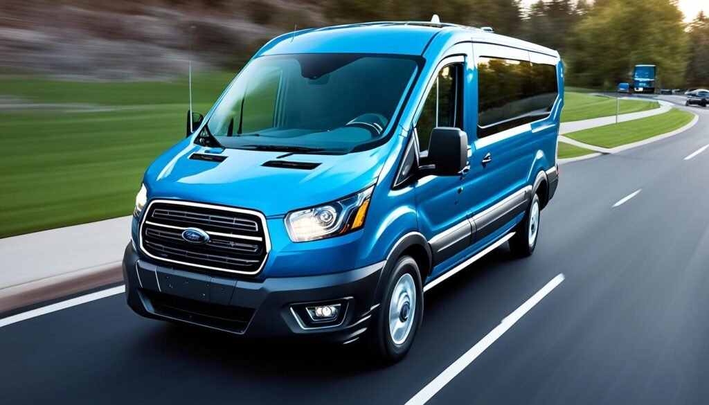 2022 Ford Transit Passenger Van advanced driver-assistance technology