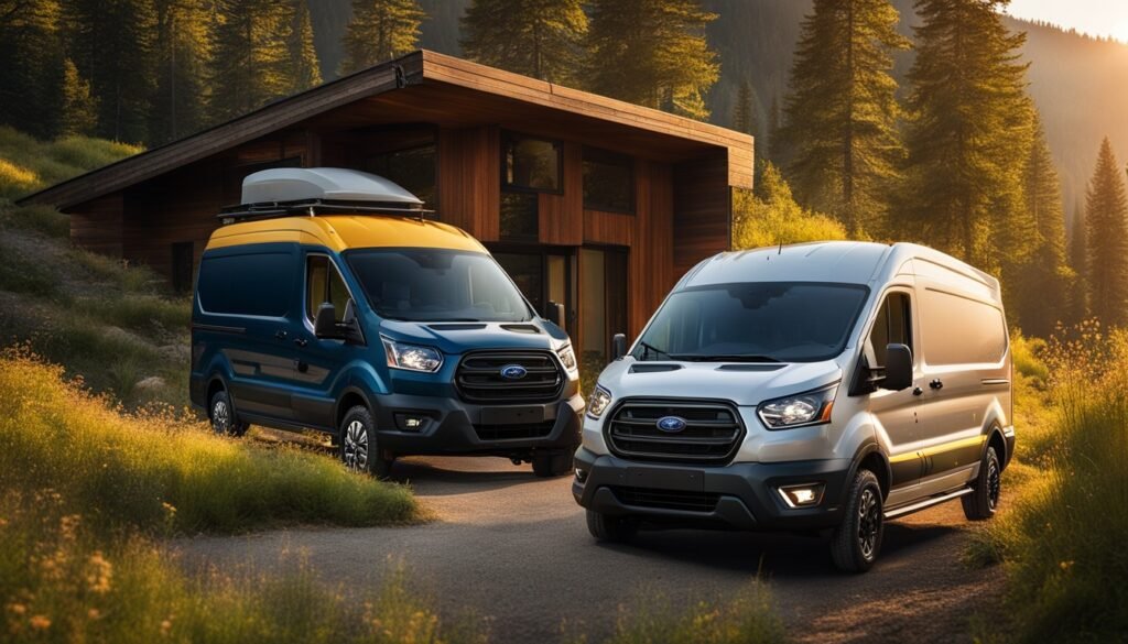 2022 Ford Transit Van customization used