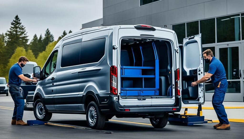 2022 Ford Transit cargo van