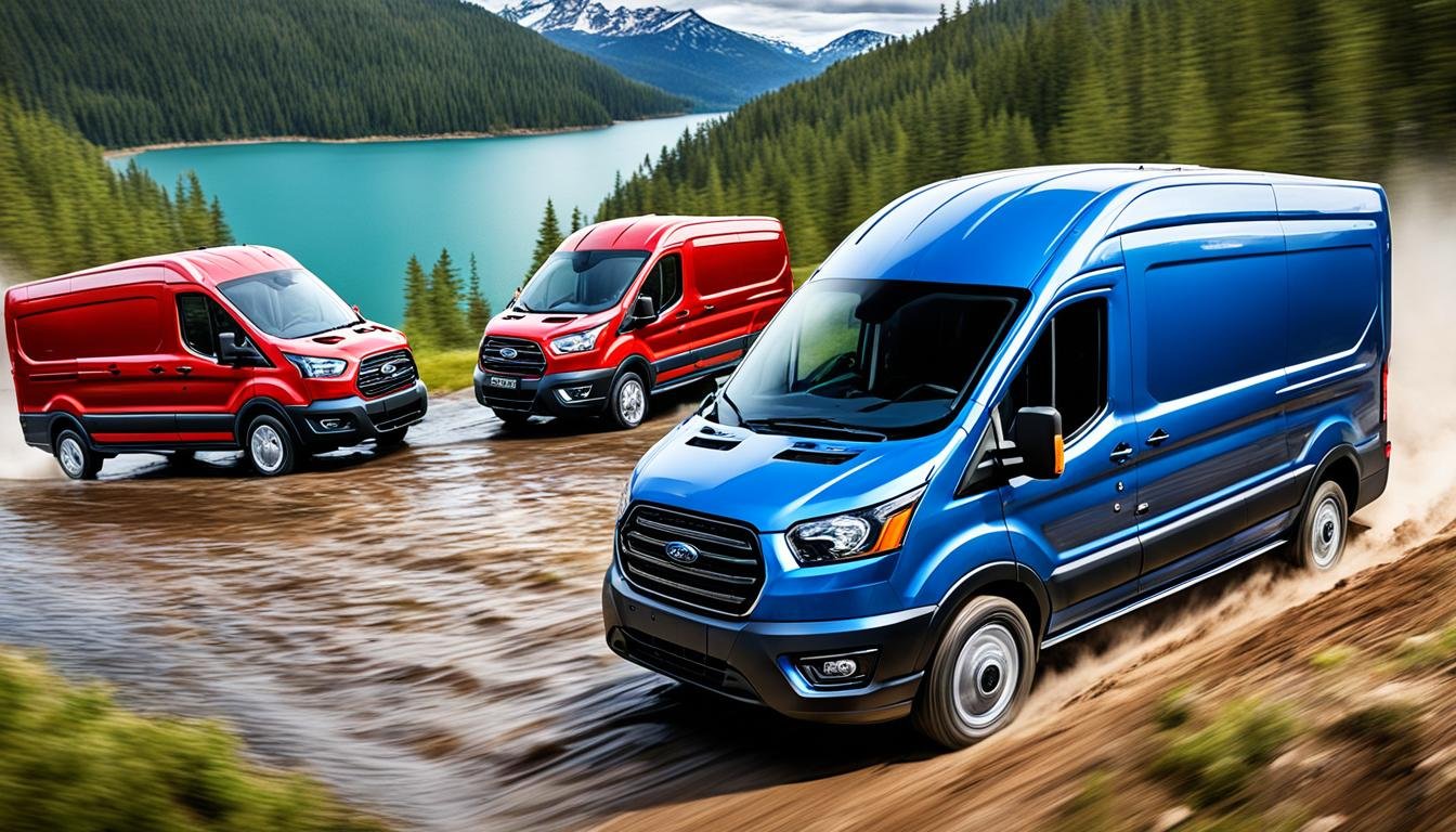 2022 Ford Transit driving modes used