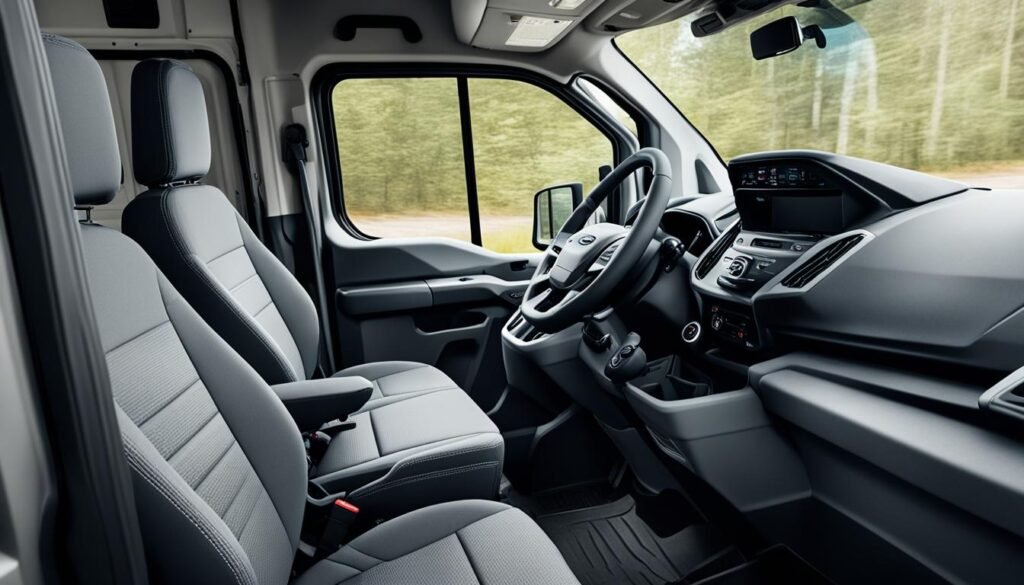 2022 Ford Transit durable interiors used