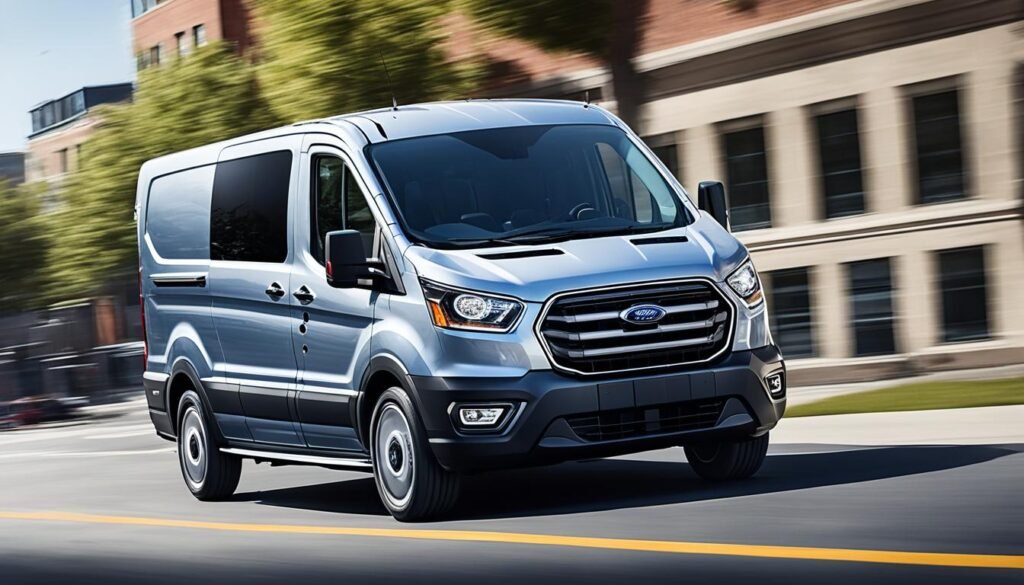 2022 Ford Transit passenger dimensions