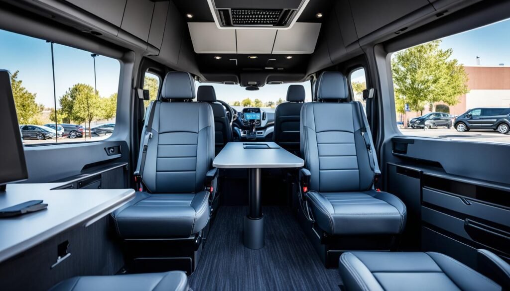 2022 used Ford Transit for mobile office