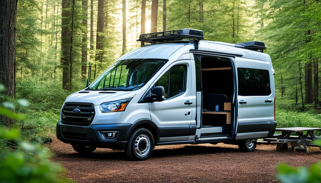 2022 used Ford Transit for mobile office