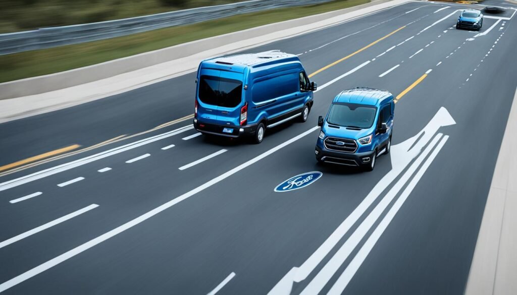 2023 Ford Transit advanced driver assistance systems