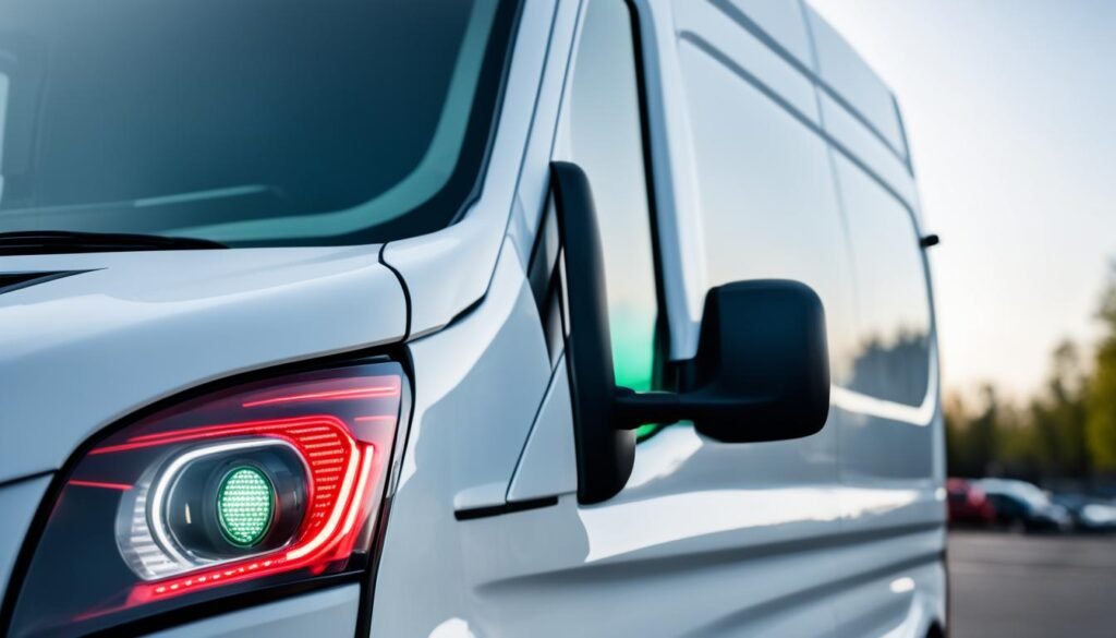 2023 Ford Transit parking sensors used