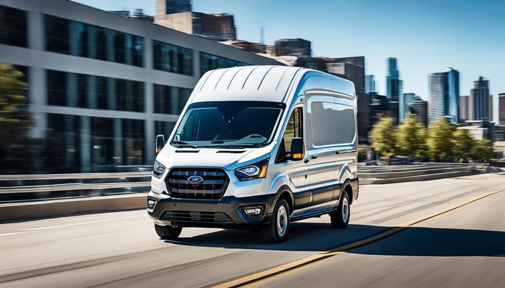 2023 Ford Transit utility specs