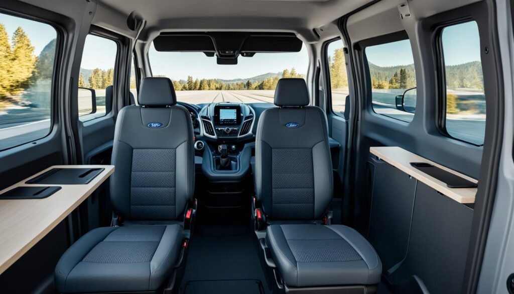 Ford Transit 2021 interior