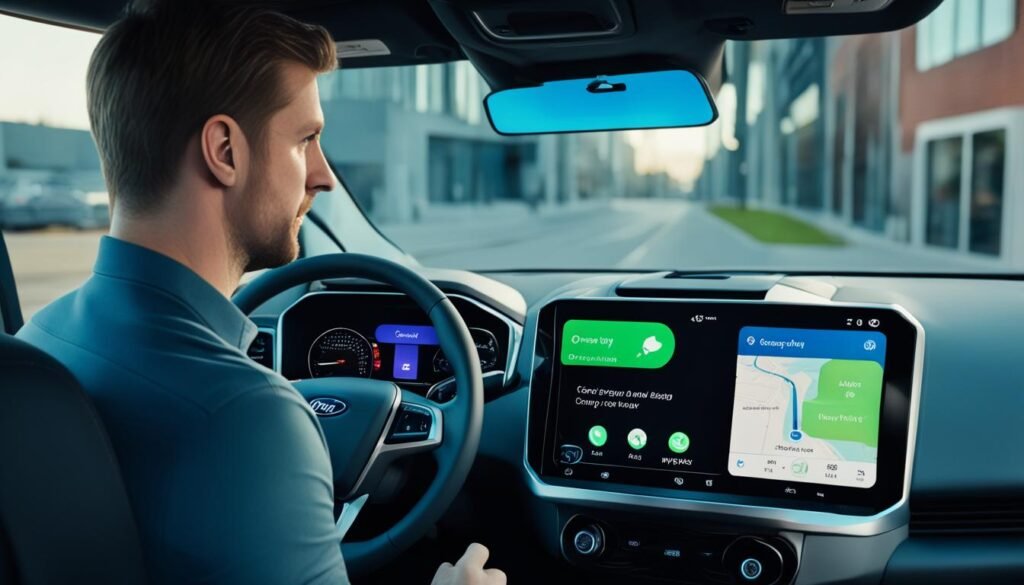 Ford Transit 2022 used with Apple CarPlay