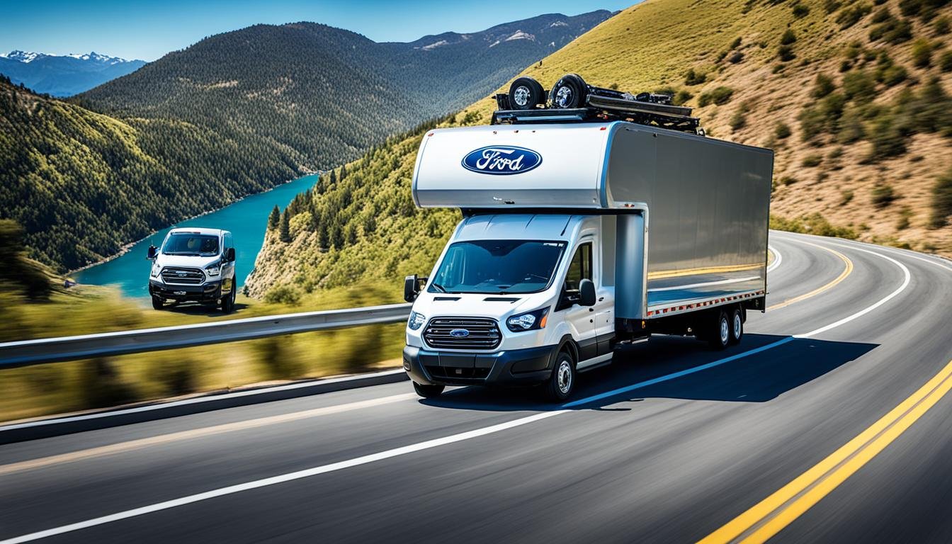 Ford Transit 2023 towing capacity used