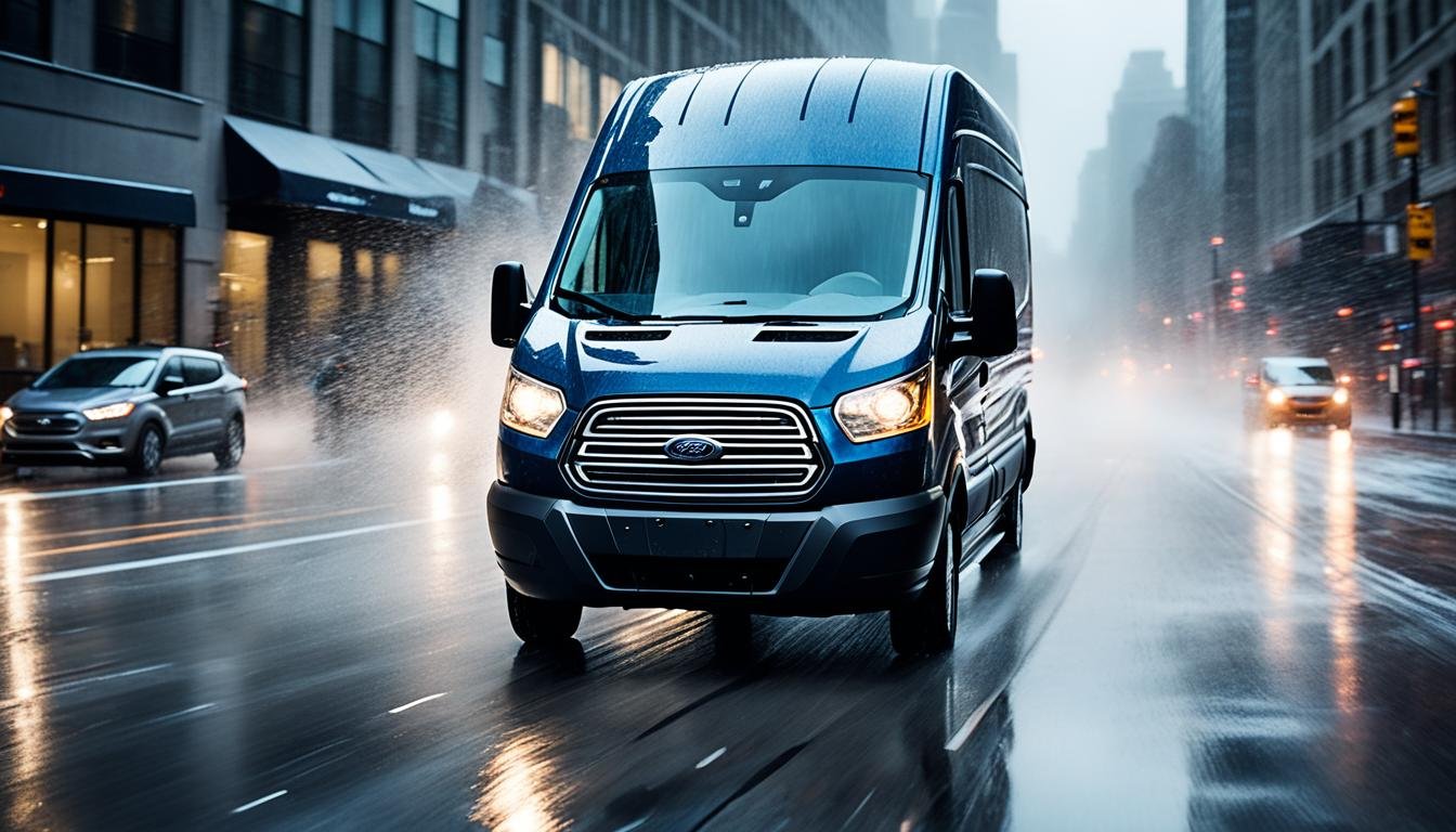 Ford Transit 2023 with automatic wipers used