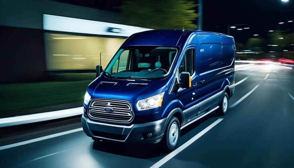 Ford Transit headlight automation