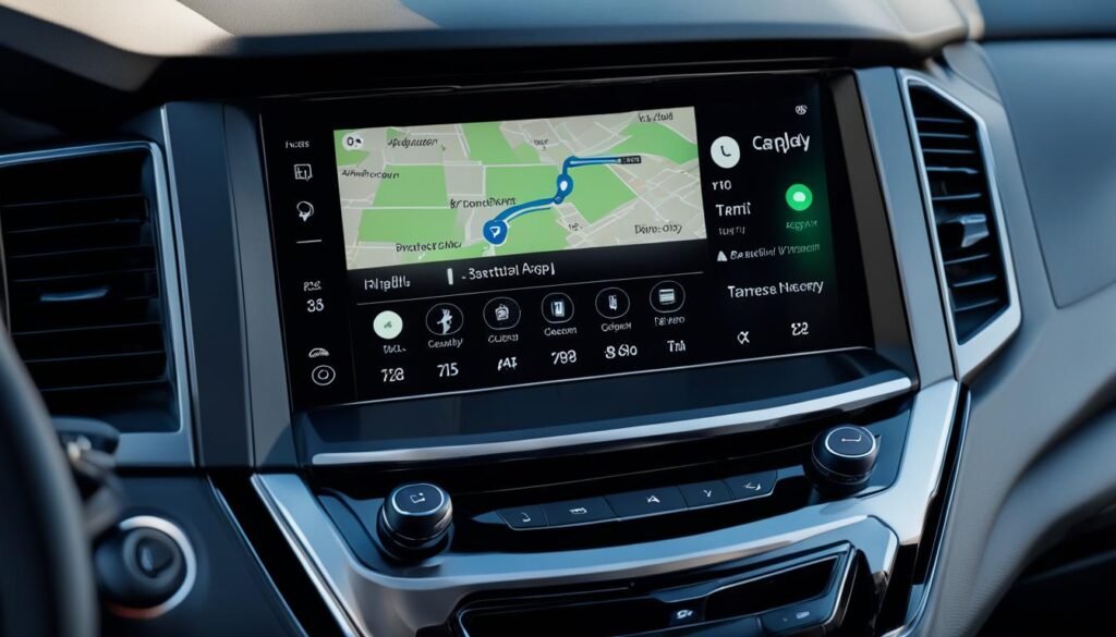 Ford Transit infotainment system
