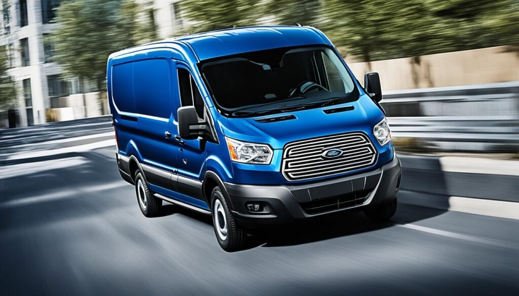 Ford Transit van security features