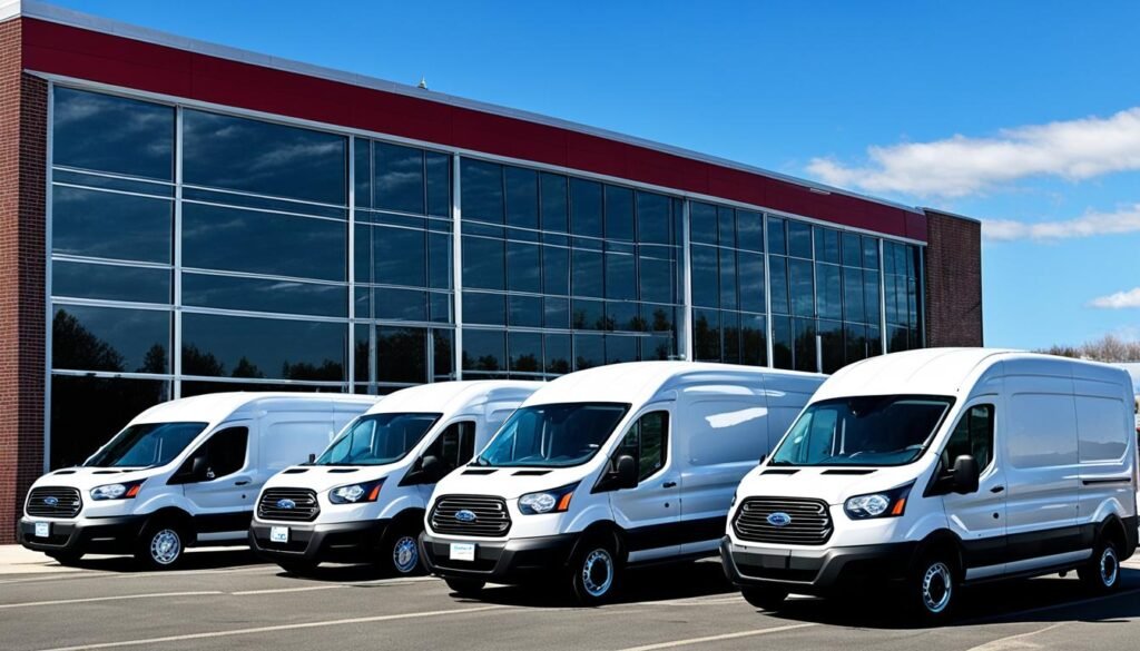 Ford work vans