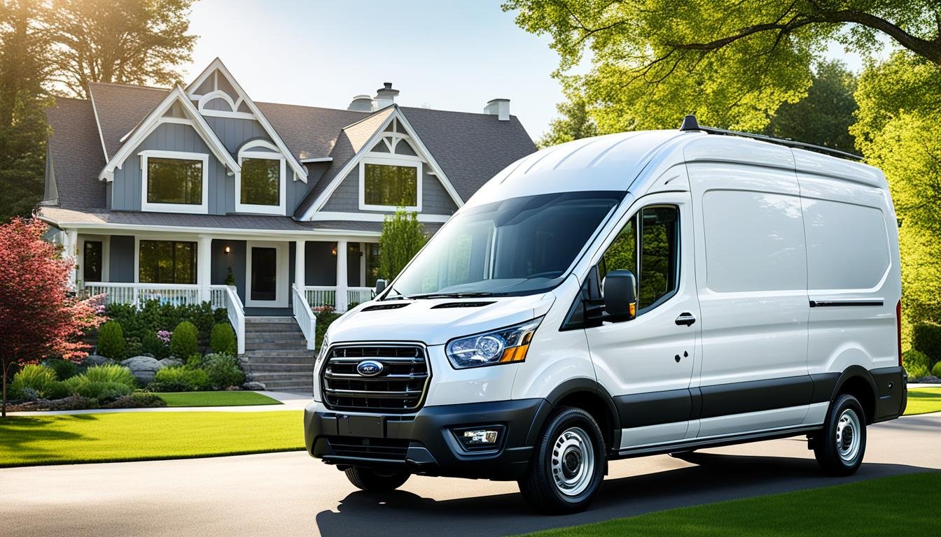 Second hand 2022 Ford Transit family van