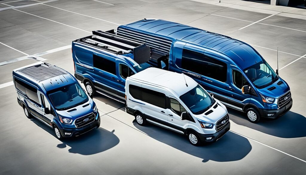 Transit crew van drivetrains