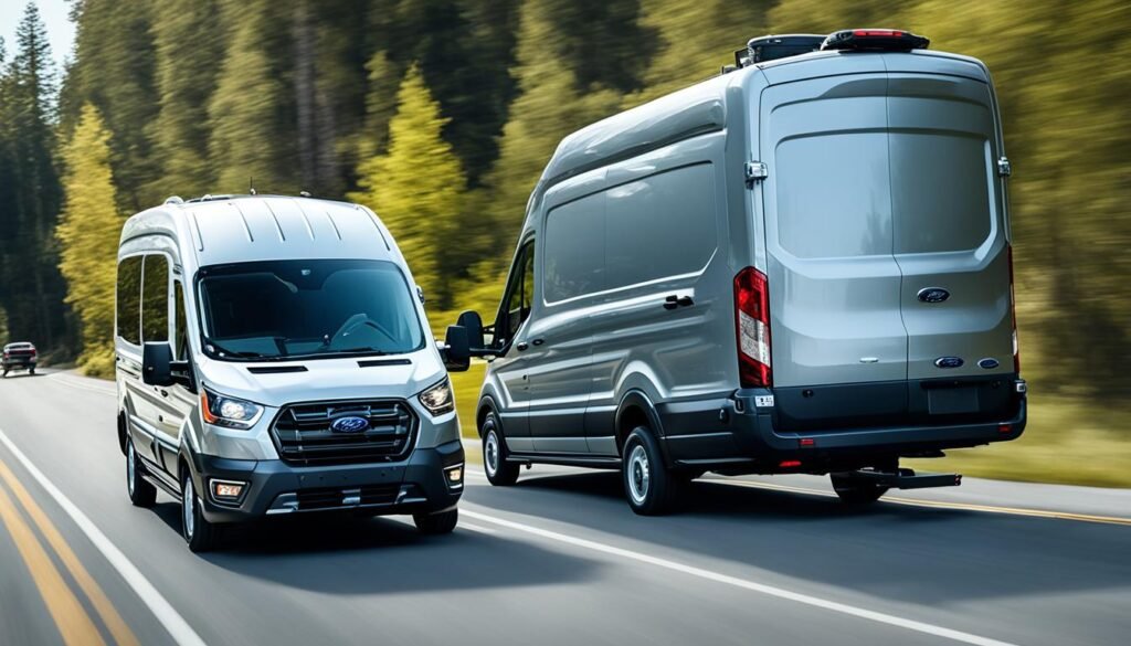 Transit crew van towing capacity
