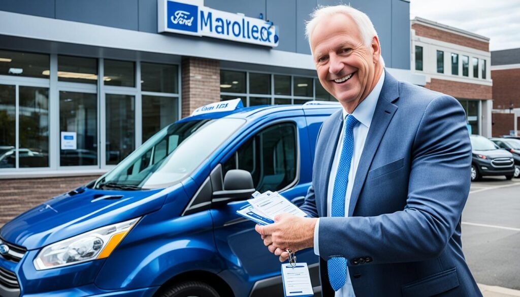 Transit van financing