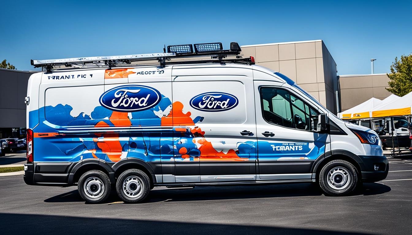 Used 2022 Ford Transit delivery setups