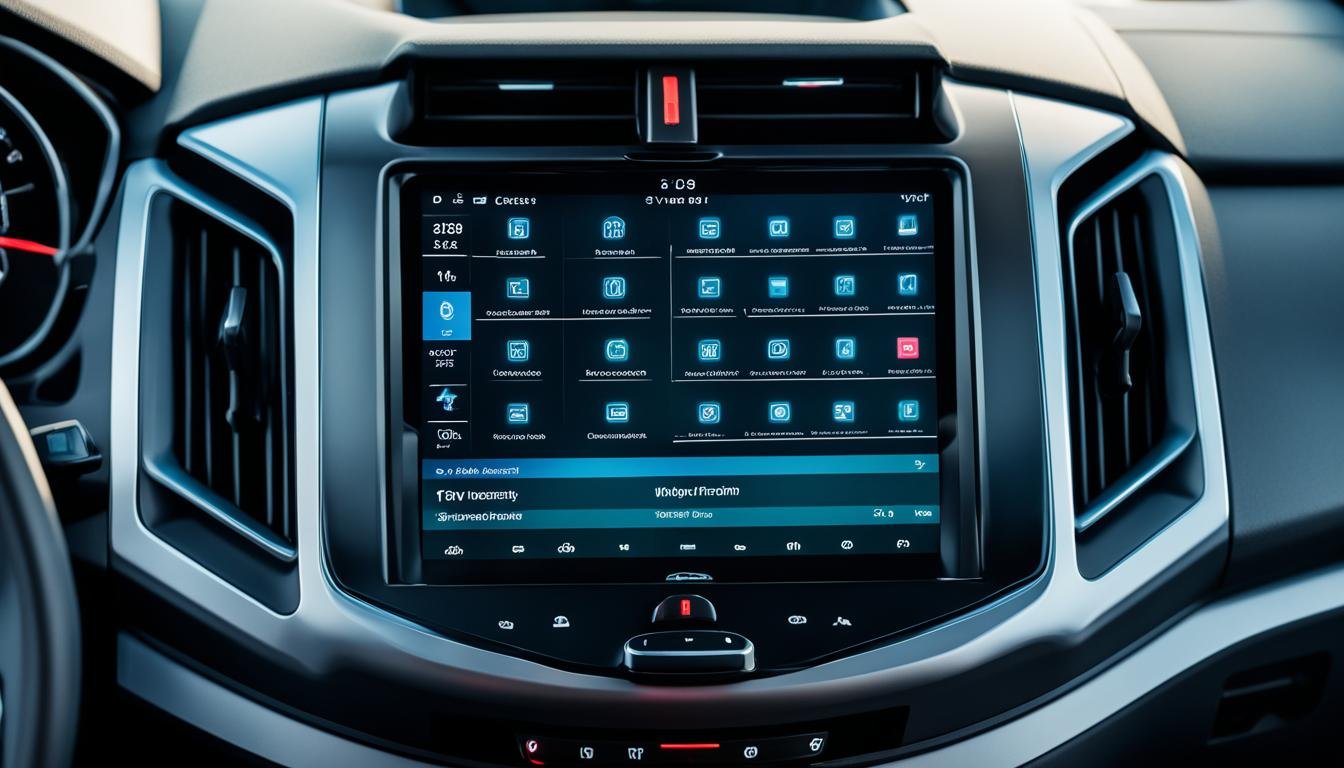 Used Ford Transit 2022 infotainment system
