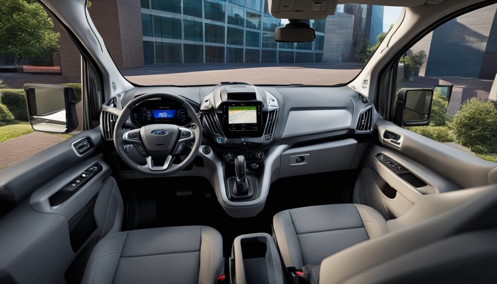 Used Ford Transit 2022 infotainment system