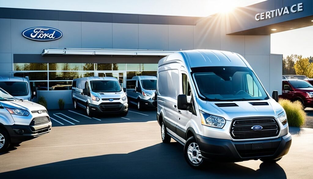 certified pre-owned Ford Transit Cargo Van