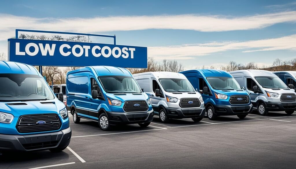 low cost 2023 Ford Transit used