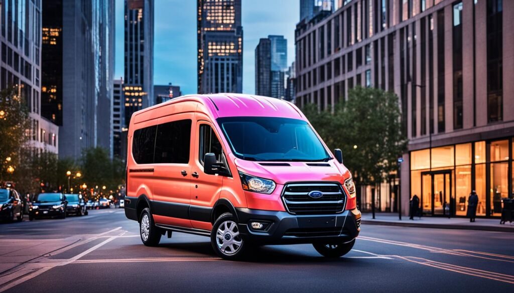 pre-owned 2021 Ford Transit customization