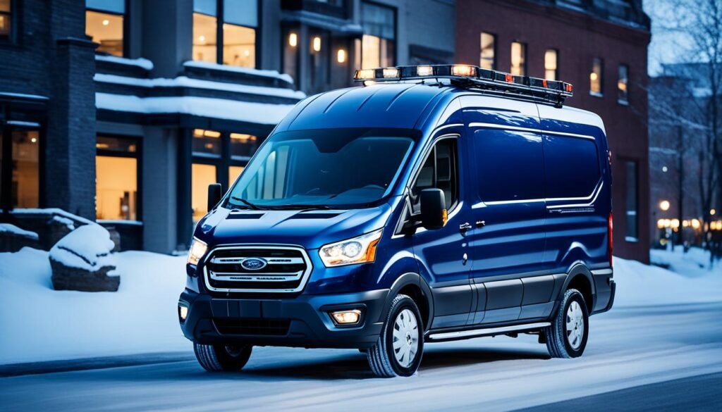 used 2022 Ford Transit with heated mirrors