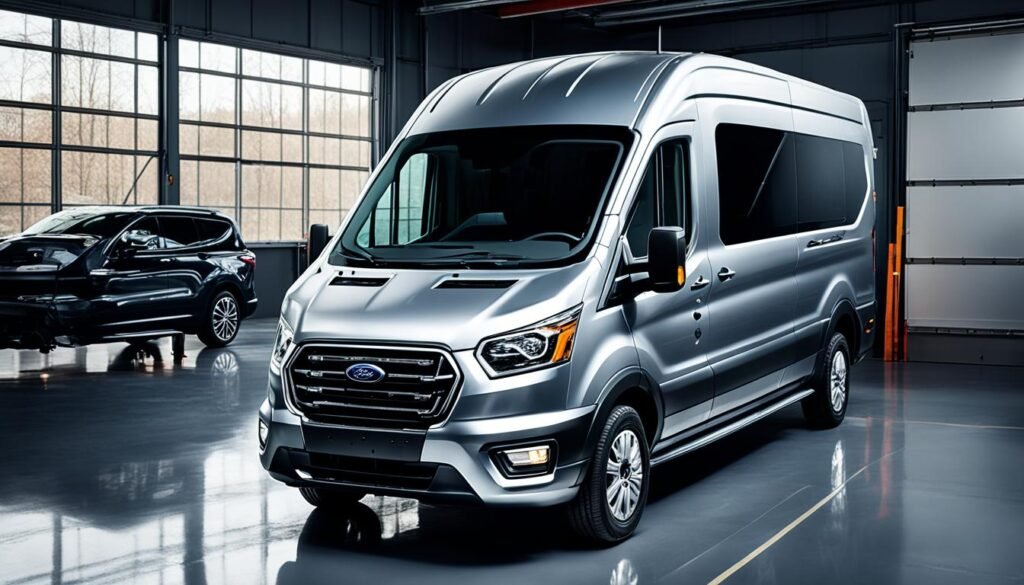 used 2022 Ford Transit with heated mirrors