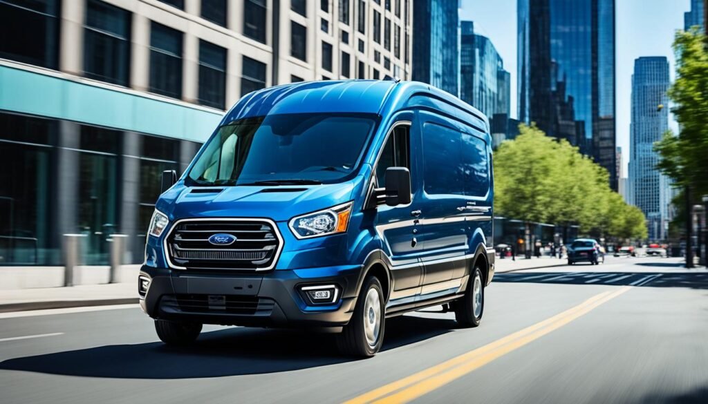 used Ford Transit 2021 with lane assist