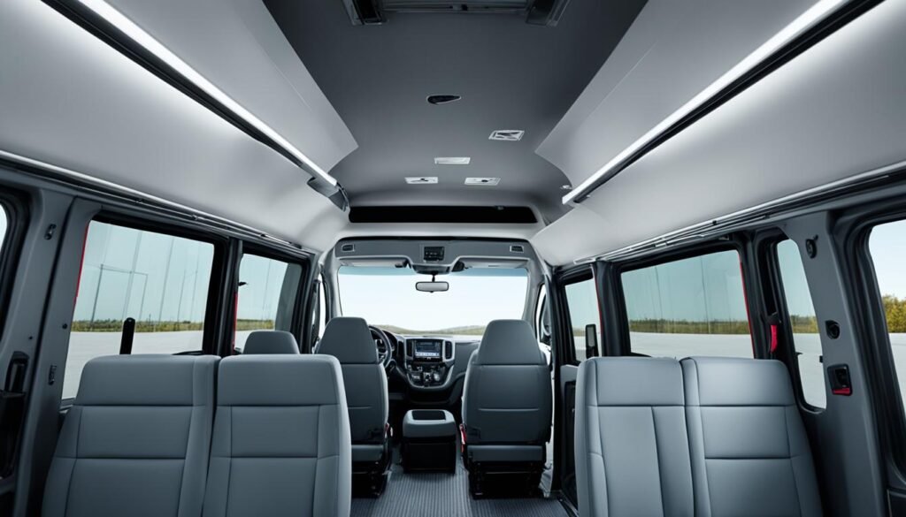 High Roof Van Interior